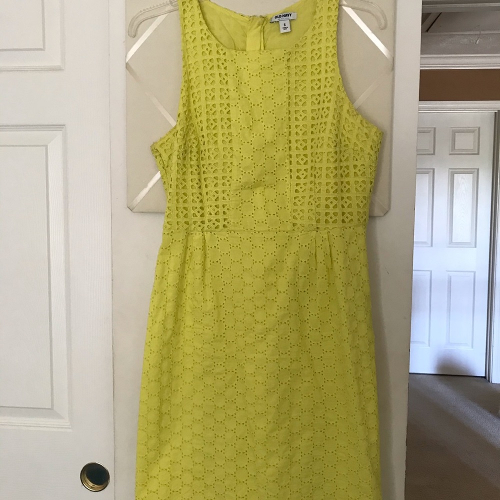💛Women’s Skater Style Crochet Look Lemon Sz 6💛